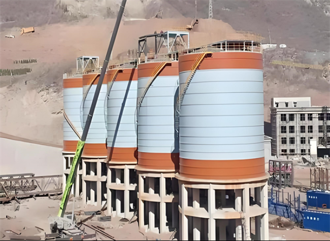 柘荣高架钢板仓